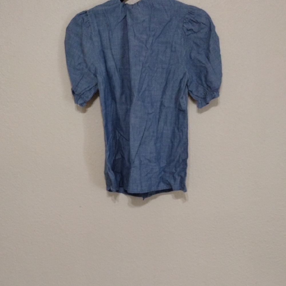 J. Crew Blue Button Down Shirt - Picture 8 of 13